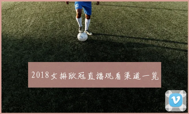 2018女排欧冠直播观看渠道一览
